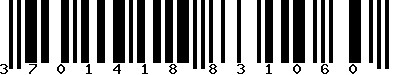 EAN-13 : 3701418831060