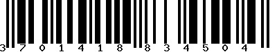 EAN-13 : 3701418834504