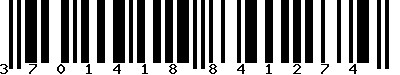 EAN-13 : 3701418841274