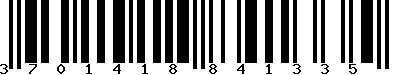 EAN-13 : 3701418841335