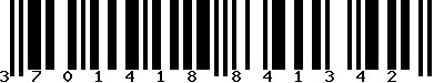EAN-13 : 3701418841342