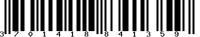 EAN-13 : 3701418841359