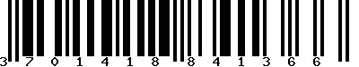 EAN-13 : 3701418841366