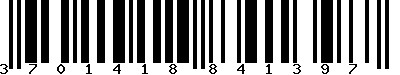 EAN-13 : 3701418841397