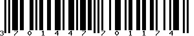 EAN-13 : 3701447701174