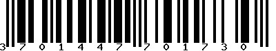 EAN-13 : 3701447701730