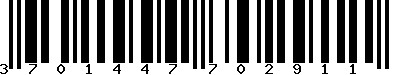 EAN-13 : 3701447702911