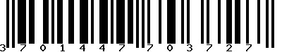 EAN-13 : 3701447703727