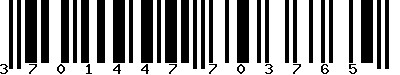 EAN-13 : 3701447703765