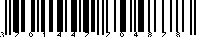 EAN-13 : 3701447704878