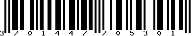 EAN-13 : 3701447705301
