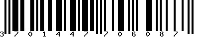 EAN-13 : 3701447706087
