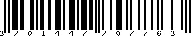 EAN-13 : 3701447707763