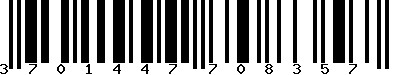 EAN-13 : 3701447708357