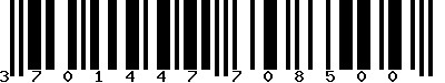 EAN-13 : 3701447708500
