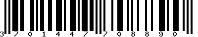 EAN-13 : 3701447708890