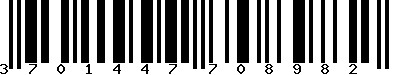 EAN-13 : 3701447708982