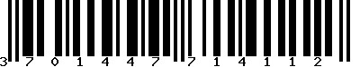 EAN-13 : 3701447714112