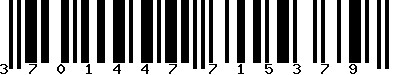 EAN-13 : 3701447715379