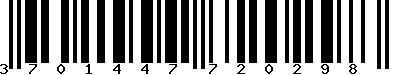 EAN-13 : 3701447720298