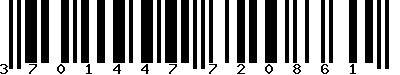 EAN-13 : 3701447720861