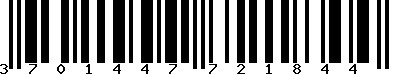 EAN-13 : 3701447721844