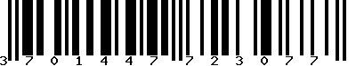 EAN-13 : 3701447723077