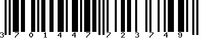 EAN-13 : 3701447723749