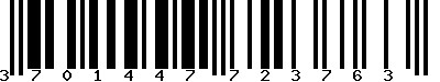 EAN-13 : 3701447723763