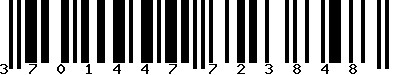 EAN-13 : 3701447723848