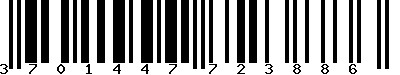 EAN-13 : 3701447723886