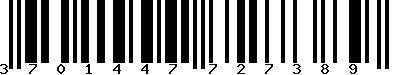 EAN-13 : 3701447727389