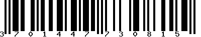 EAN-13 : 3701447730815