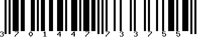 EAN-13 : 3701447733755