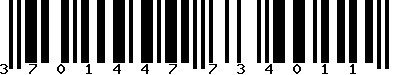 EAN-13 : 3701447734011