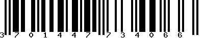 EAN-13 : 3701447734066