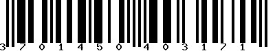 EAN-13 : 3701450403171