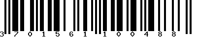 EAN-13 : 3701561100488