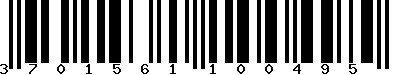 EAN-13 : 3701561100495