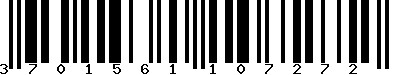 EAN-13 : 3701561107272