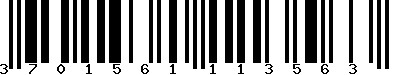 EAN-13 : 3701561113563