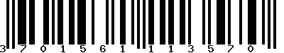 EAN-13 : 3701561113570