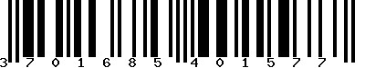 EAN-13 : 3701685401577