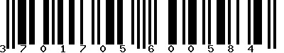 EAN-13 : 3701705600584