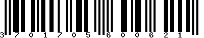 EAN-13 : 3701705600621