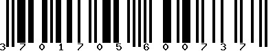 EAN-13 : 3701705600737