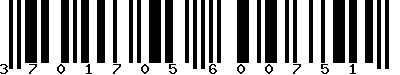 EAN-13 : 3701705600751