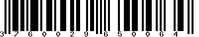 EAN-13 : 3760029650064