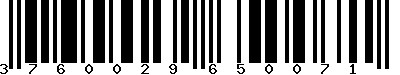 EAN-13 : 3760029650071