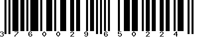 EAN-13 : 3760029650224